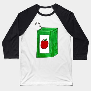 Apple Juice Box Baseball T-Shirt